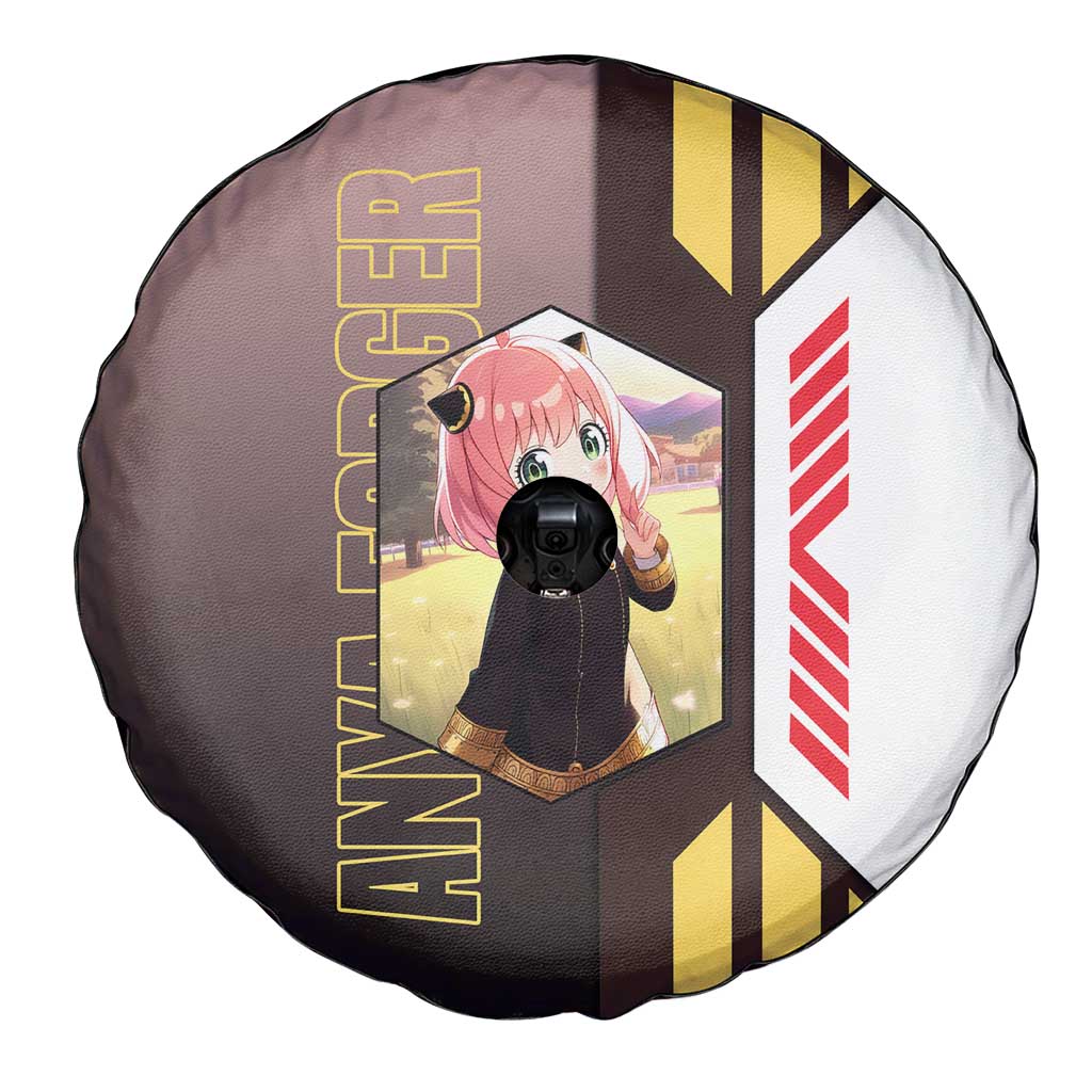 Anya Forger from Spy x Family Spare Tire Cover with Cute Pose and Character Design - The Mazicc