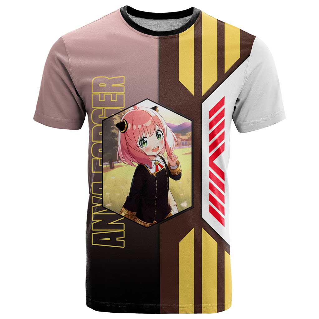 Anya Forger from Spy x Family T Shirt with Cute Pose and Character Design - The Mazicc