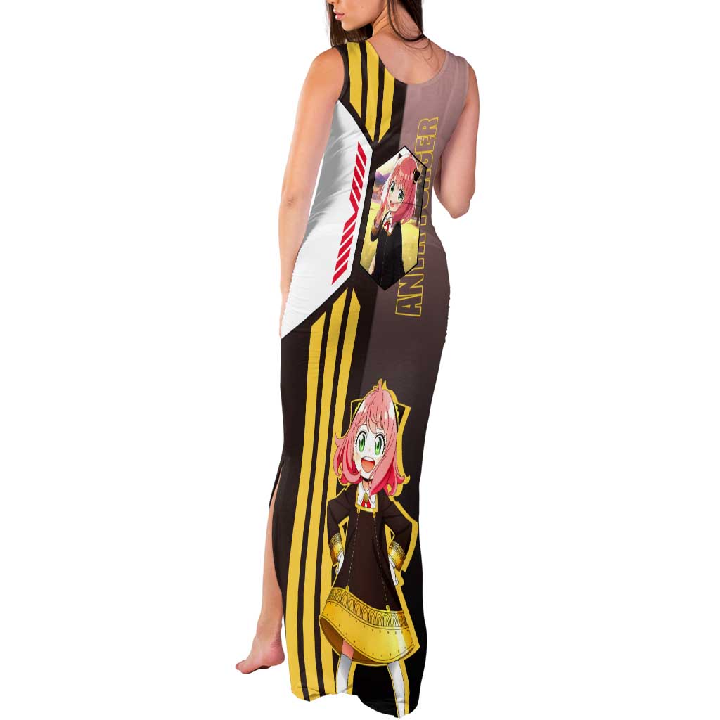 Anya Forger from Spy x Family Tank Maxi Dress with Cute Pose and Character Design - The Mazicc
