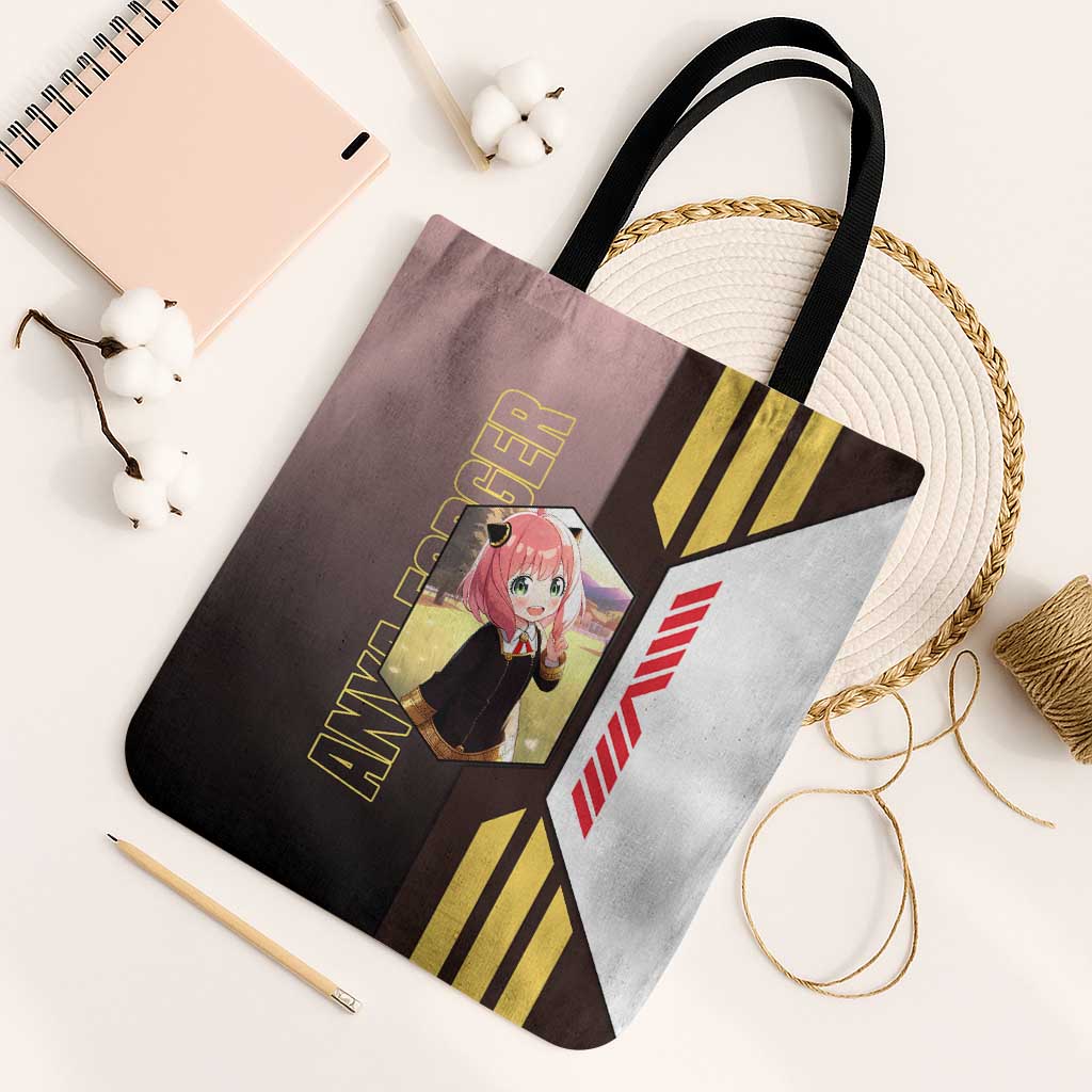 Anya Forger from Spy x Family Tote Bag with Cute Pose and Character Design - The Mazicc