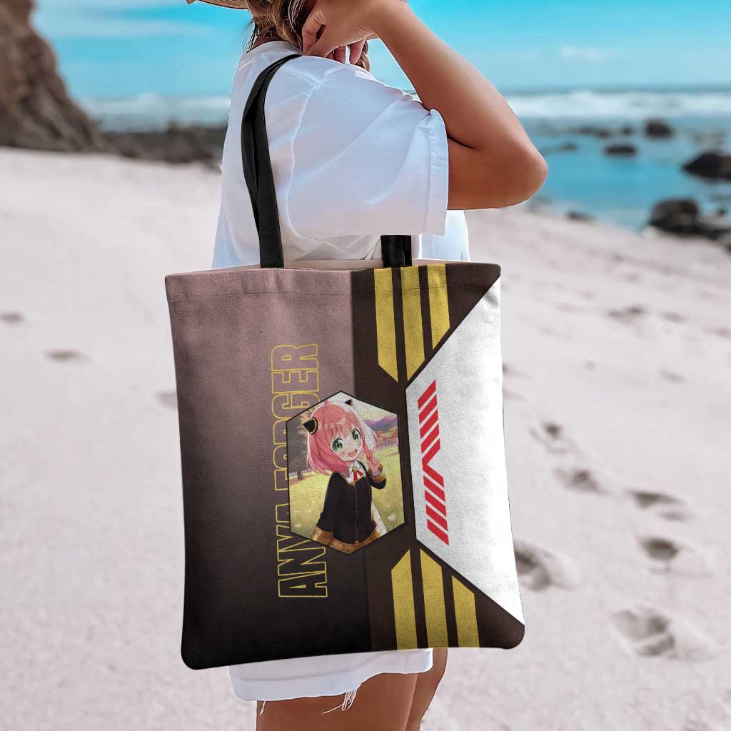 Anya Forger from Spy x Family Tote Bag with Cute Pose and Character Design - The Mazicc