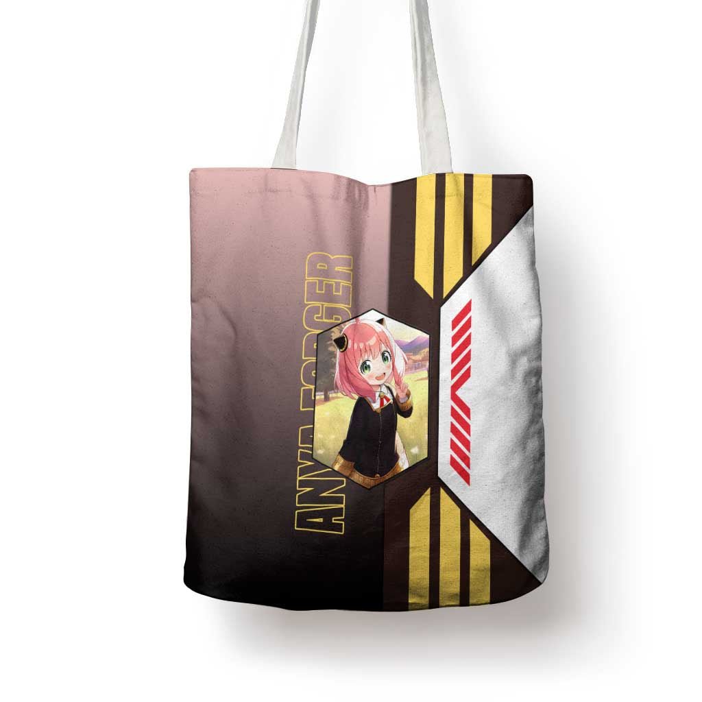 Anya Forger from Spy x Family Tote Bag with Cute Pose and Character Design - The Mazicc
