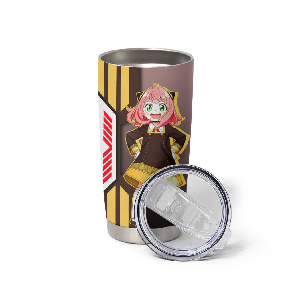 Anya Forger from Spy x Family Tumbler Cup with Cute Pose and Character Design - The Mazicc