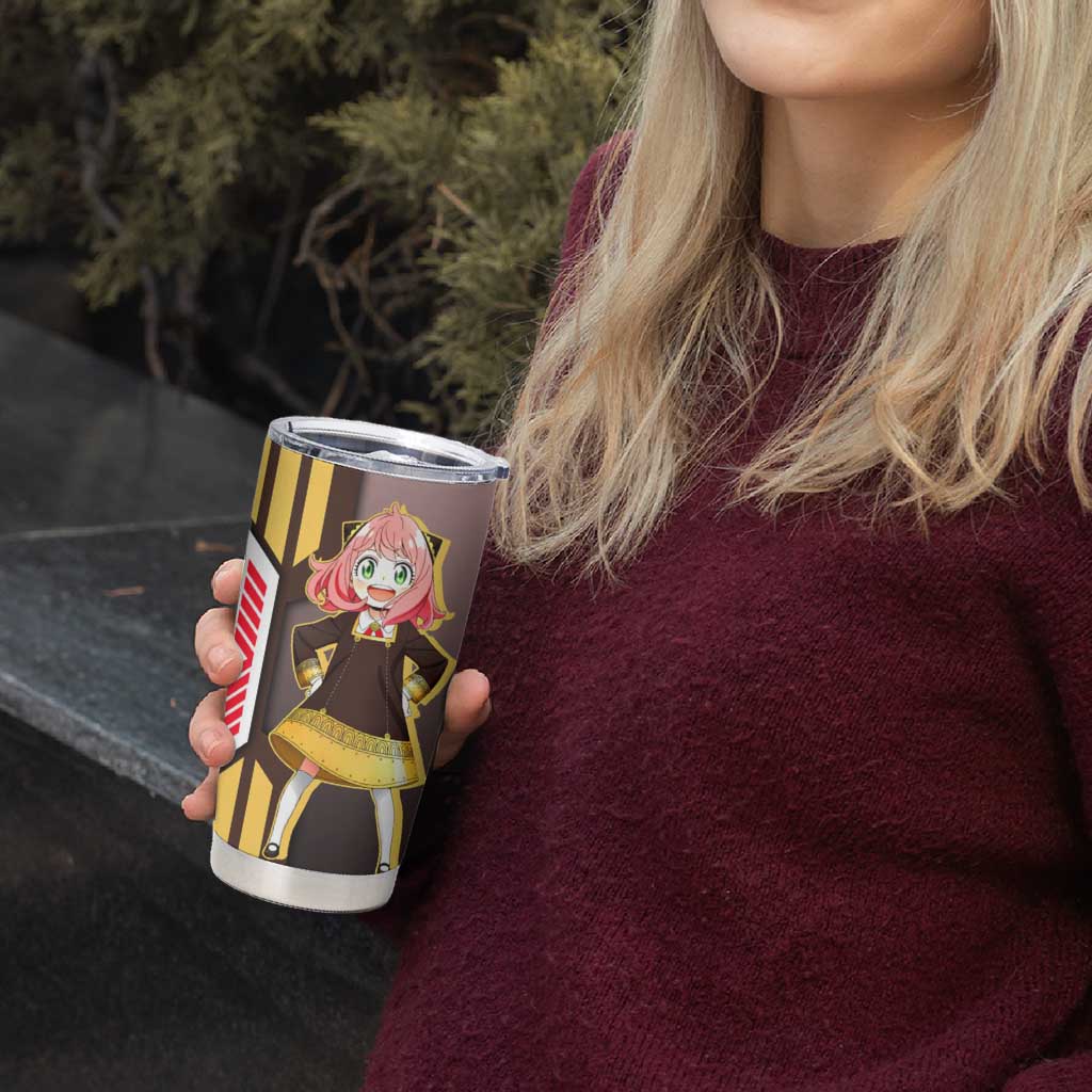 Anya Forger from Spy x Family Tumbler Cup with Cute Pose and Character Design - The Mazicc