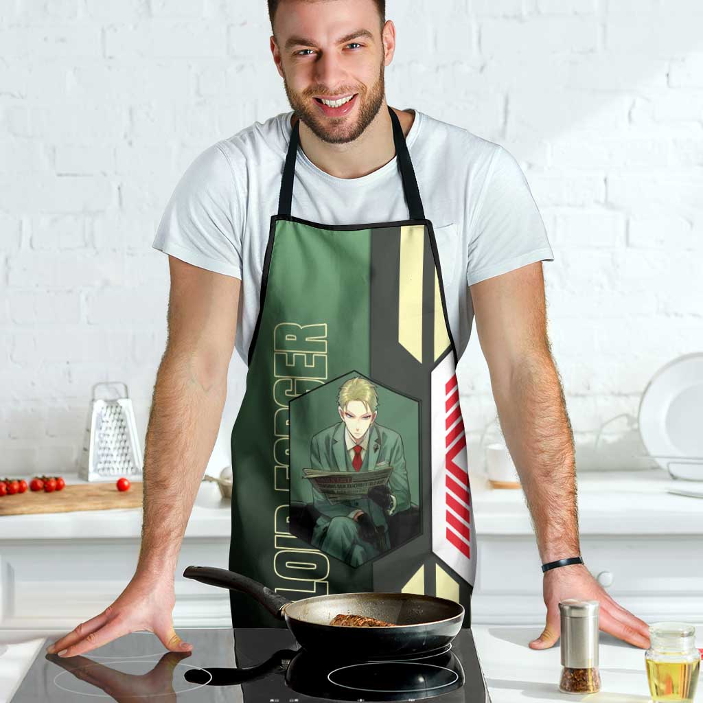Loid Forger from Spy x Family Apron with Cool Posing and Character Design - The Mazicc