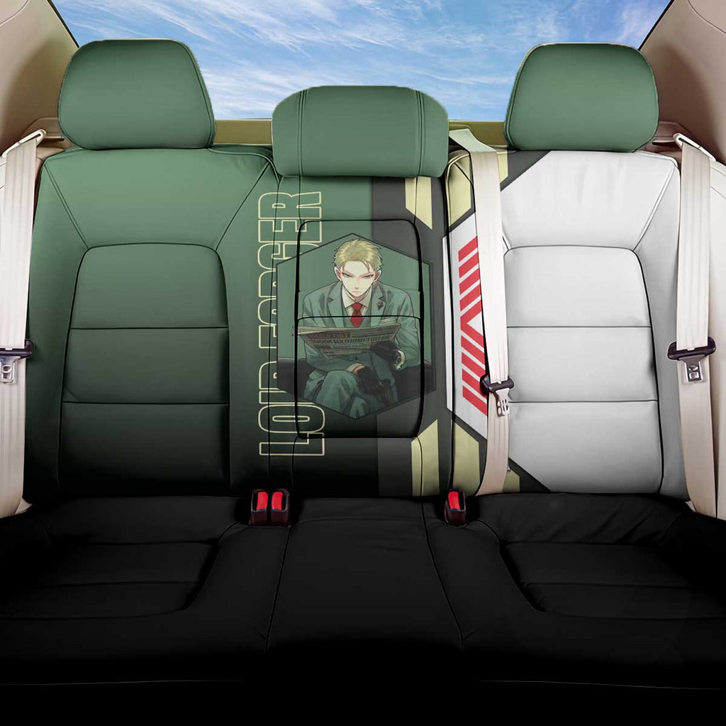 Loid Forger from Spy x Family Back Car Seat Cover with Cool Posing and Character Design - The Mazicc