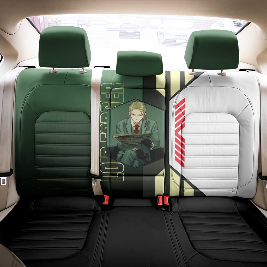 Loid Forger from Spy x Family Back Car Seat Cover with Cool Posing and Character Design - The Mazicc