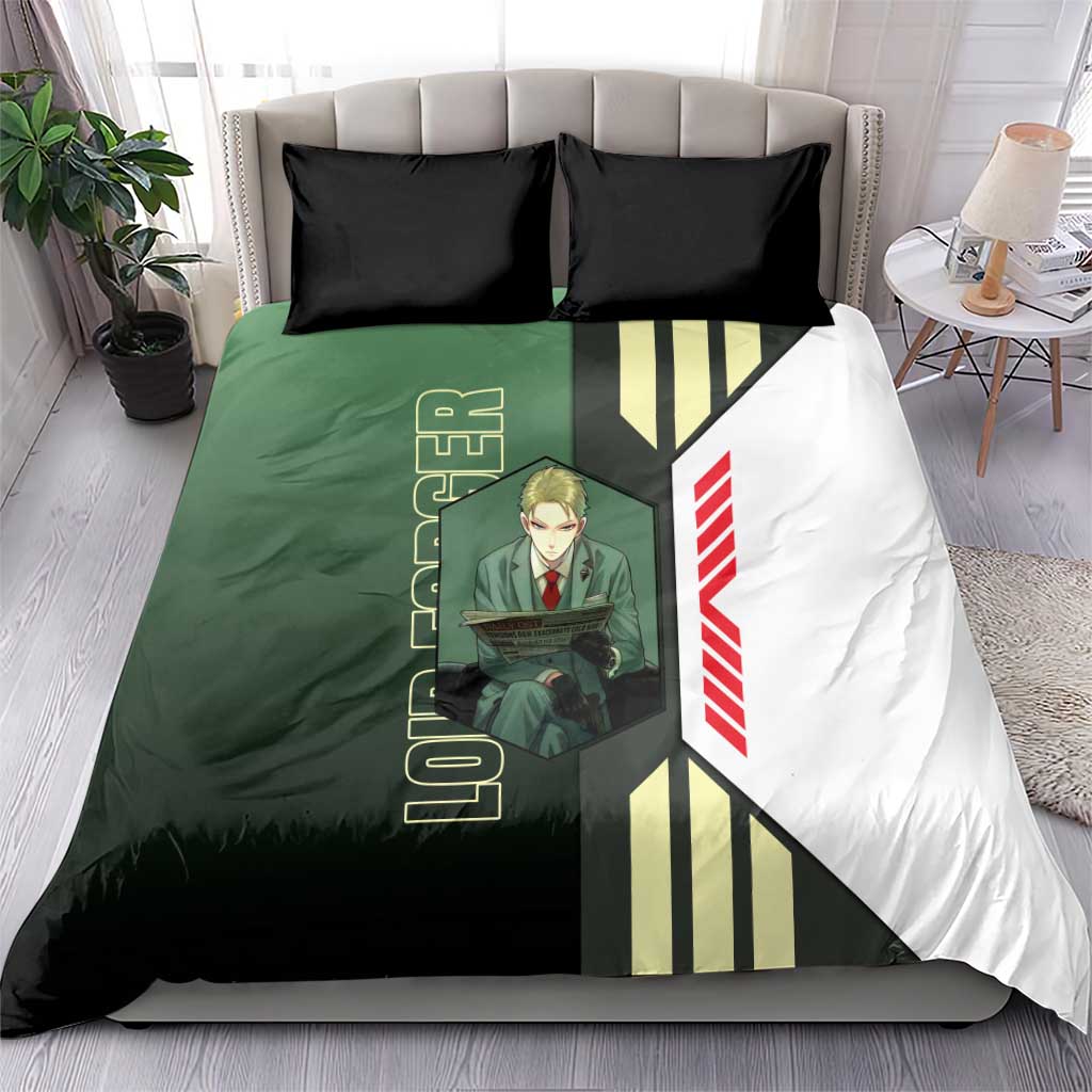 Loid Forger from Spy x Family Bedding Set with Cool Posing and Character Design - The Mazicc