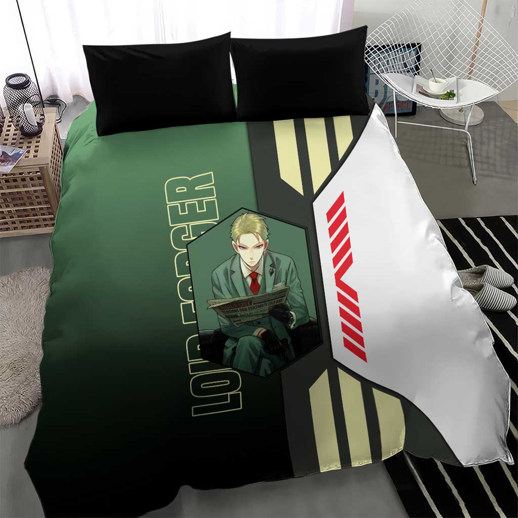 Loid Forger from Spy x Family Bedding Set with Cool Posing and Character Design - The Mazicc