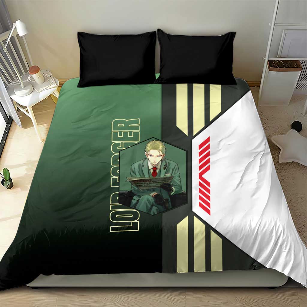 Loid Forger from Spy x Family Bedding Set with Cool Posing and Character Design - The Mazicc