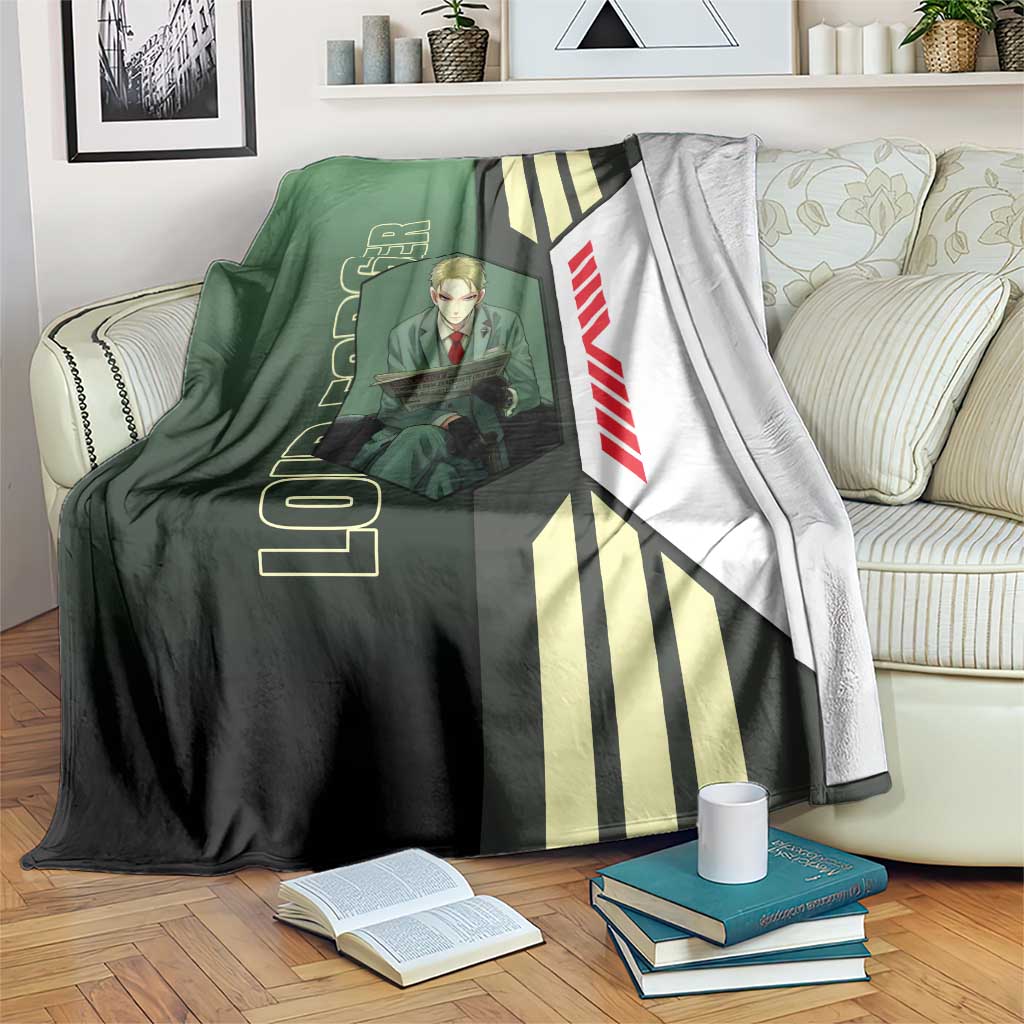 Loid Forger from Spy x Family Blanket with Cool Posing and Character Design - The Mazicc