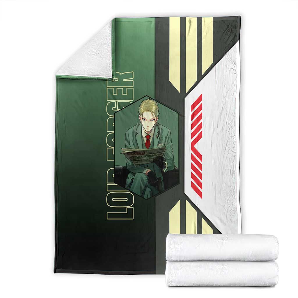 Loid Forger from Spy x Family Blanket with Cool Posing and Character Design - The Mazicc