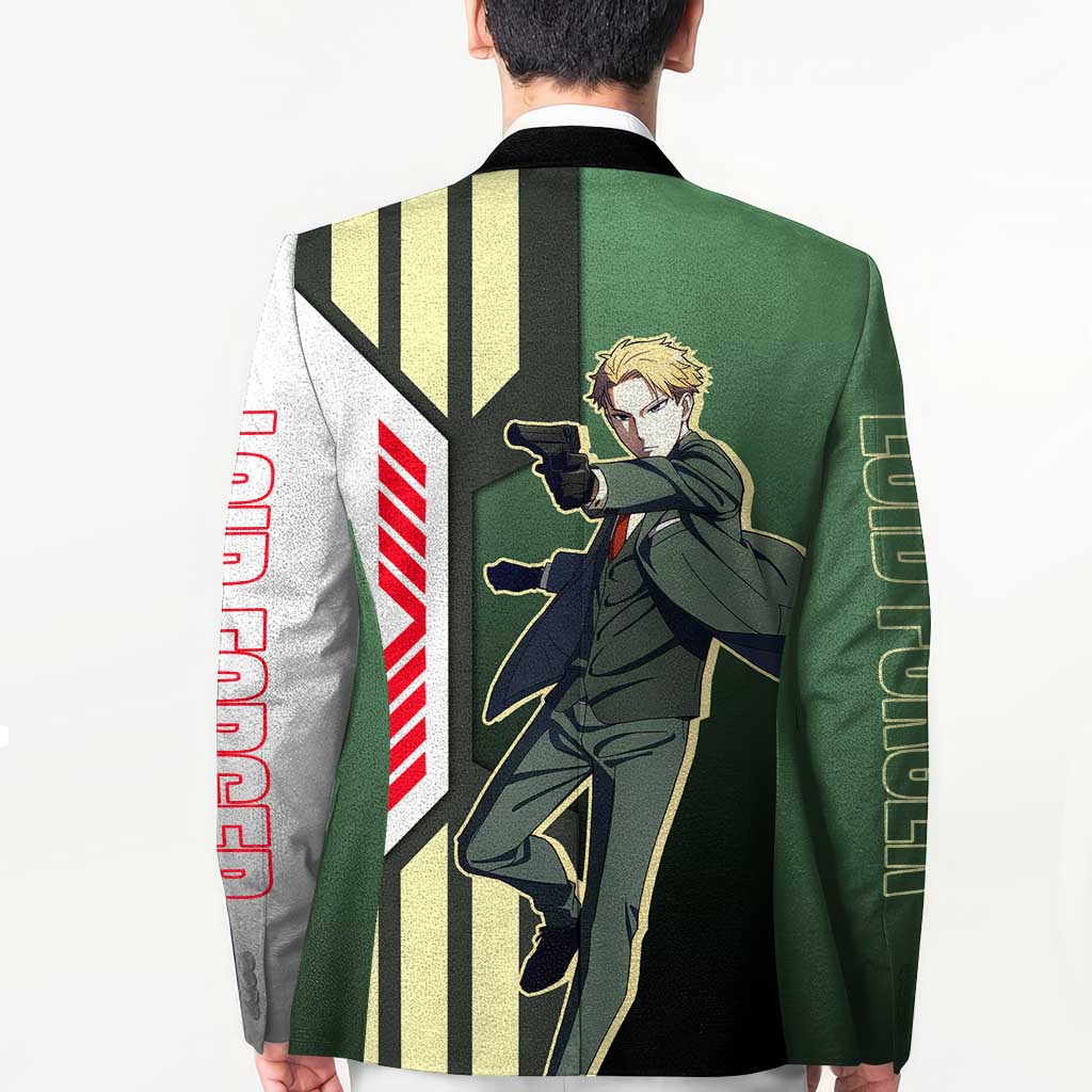 Loid Forger from Spy x Family Blazer with Cool Posing and Character Design - The Mazicc