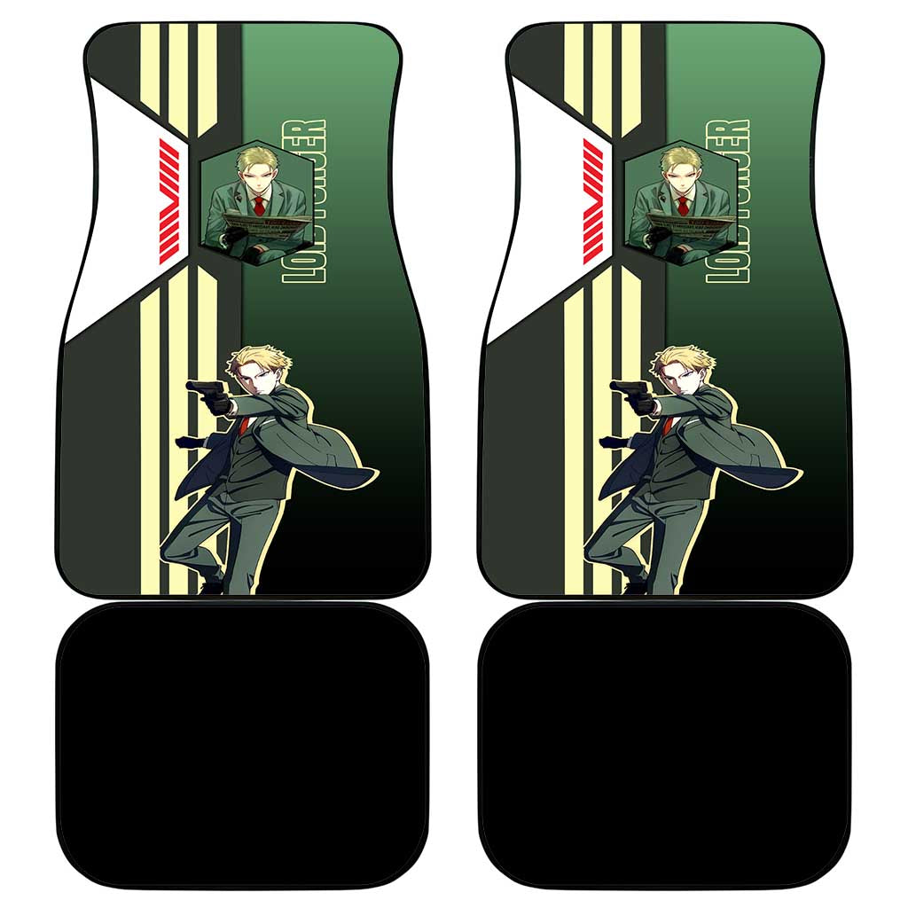 Loid Forger from Spy x Family Car Mats with Cool Posing and Character Design - The Mazicc