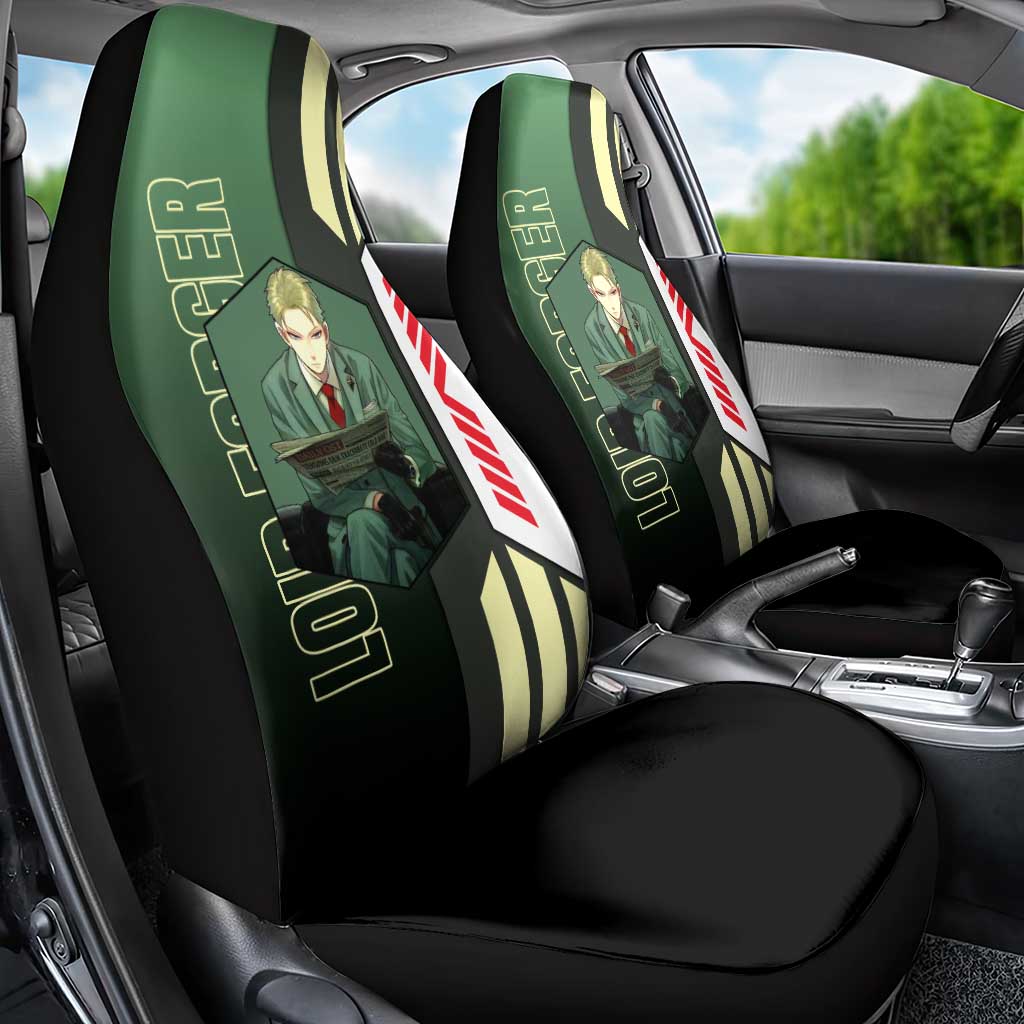 Loid Forger from Spy x Family Car Seat Cover with Cool Posing and Character Design - The Mazicc