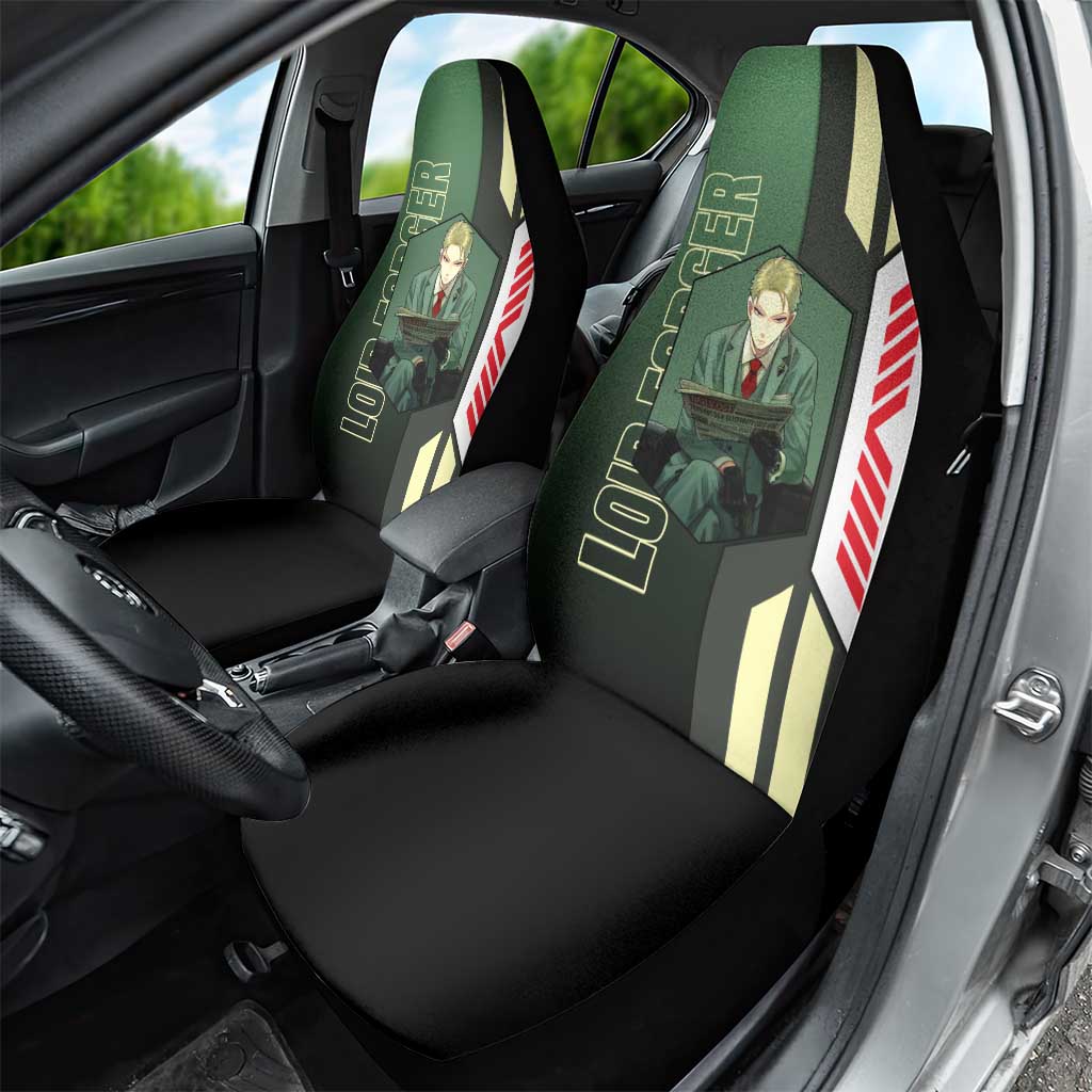 Loid Forger from Spy x Family Car Seat Cover with Cool Posing and Character Design - The Mazicc