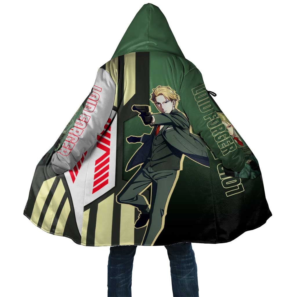 Loid Forger from Spy x Family Cloak with Cool Posing and Character Design - The Mazicc