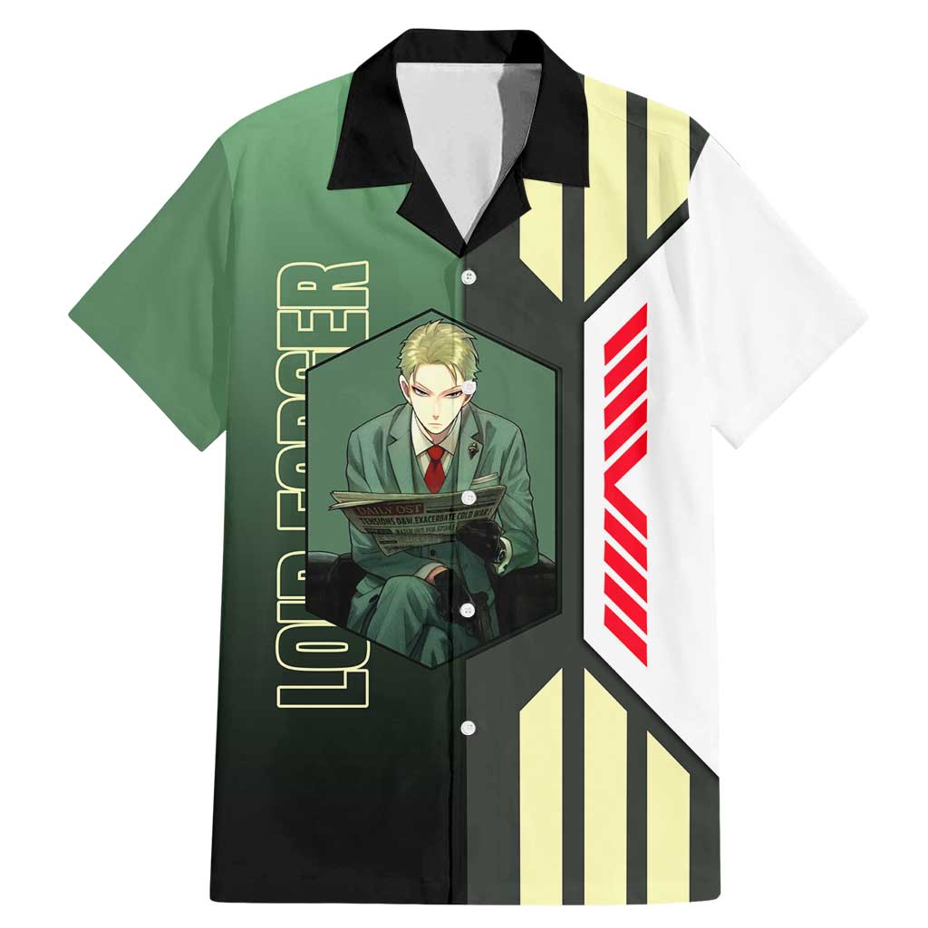 Loid Forger from Spy x Family Family Matching Mermaid Dress and Hawaiian Shirt with Cool Posing and Character Design - The Mazicc