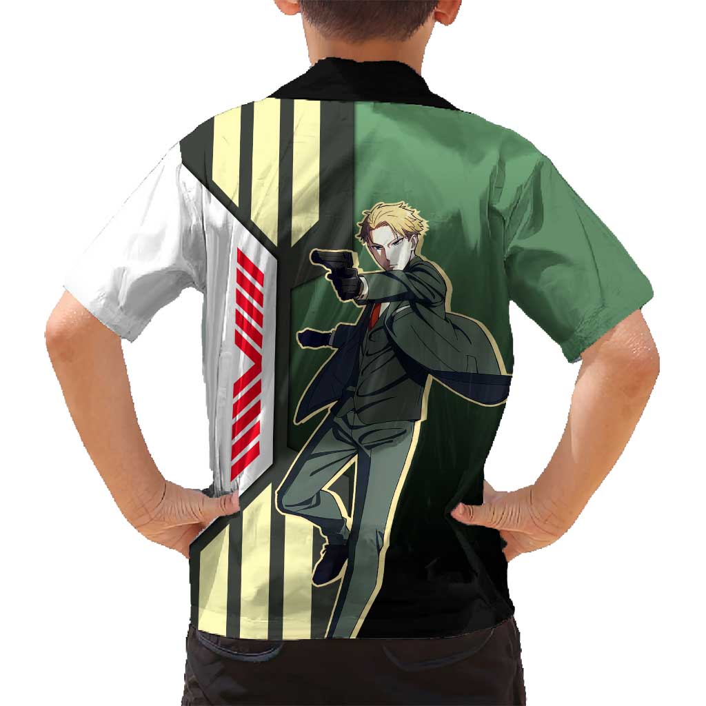 Loid Forger from Spy x Family Family Matching Tank Maxi Dress and Hawaiian Shirt with Cool Posing and Character Design - The Mazicc