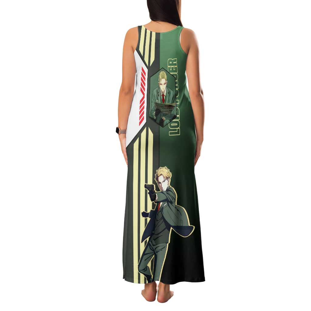 Loid Forger from Spy x Family Family Matching Tank Maxi Dress and Hawaiian Shirt with Cool Posing and Character Design - The Mazicc