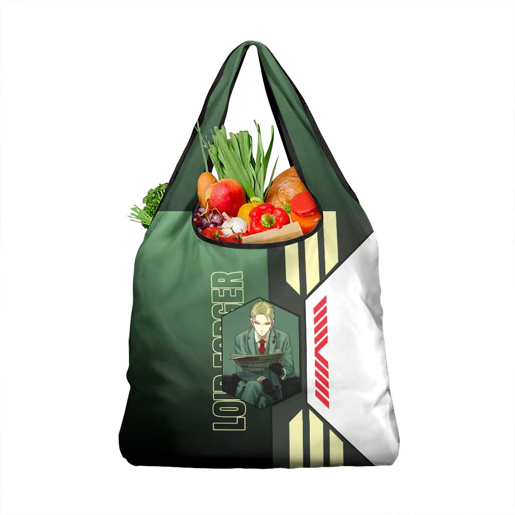 Loid Forger from Spy x Family Grocery Bag with Cool Posing and Character Design - The Mazicc