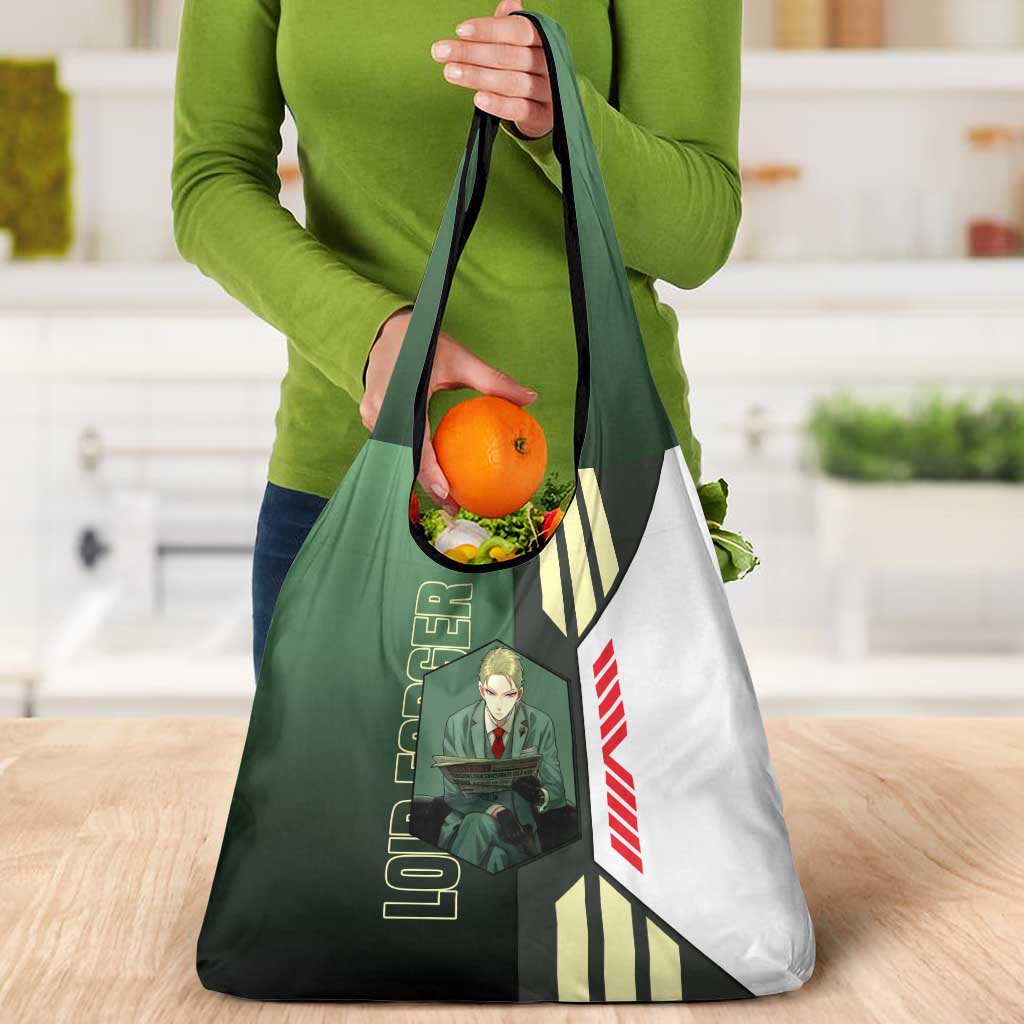 Loid Forger from Spy x Family Grocery Bag with Cool Posing and Character Design - The Mazicc