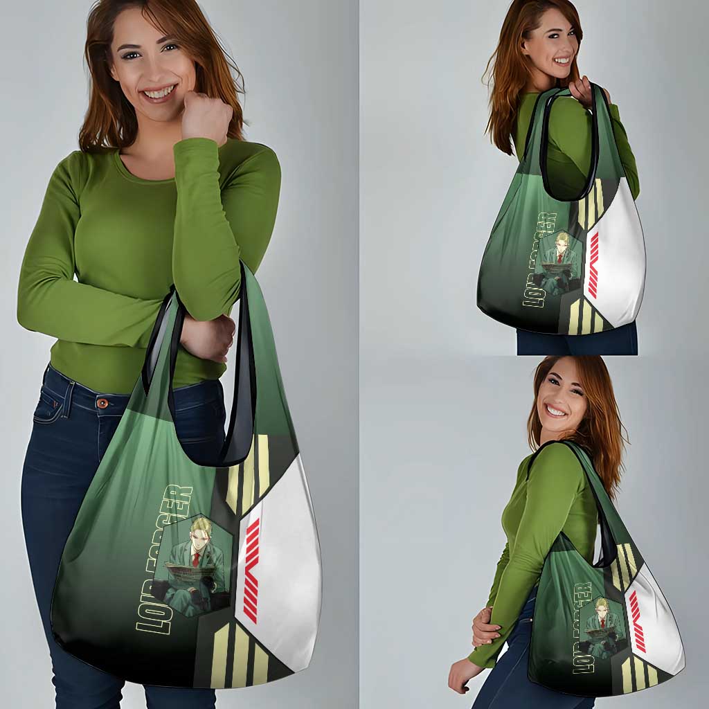 Loid Forger from Spy x Family Grocery Bag with Cool Posing and Character Design - The Mazicc