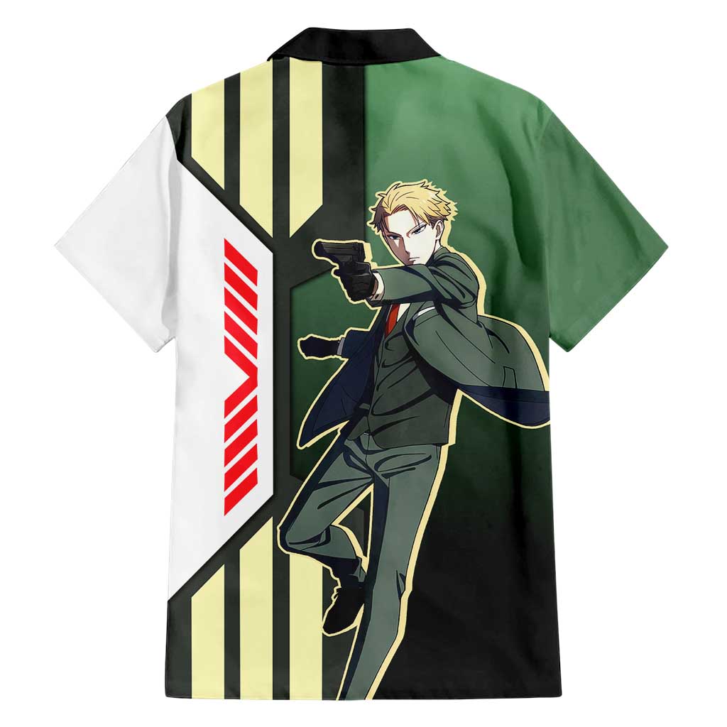 Loid Forger from Spy x Family Hawaiian Shirt with Cool Posing and Character Design - The Mazicc