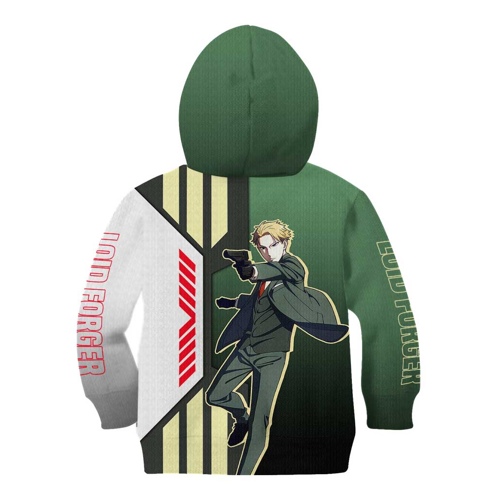 Loid Forger from Spy x Family Kid Hoodie with Cool Posing and Character Design - The Mazicc