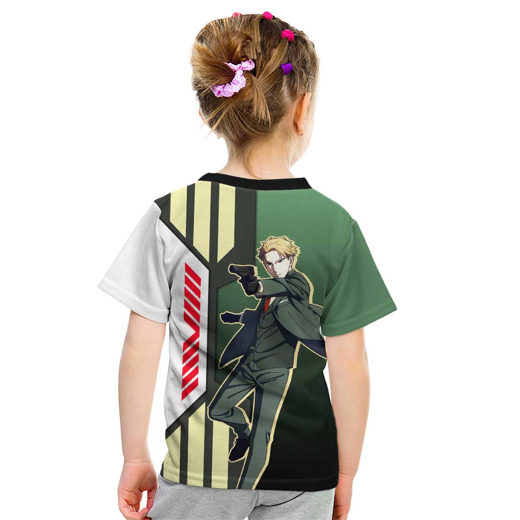 Loid Forger from Spy x Family Kid T Shirt with Cool Posing and Character Design - The Mazicc