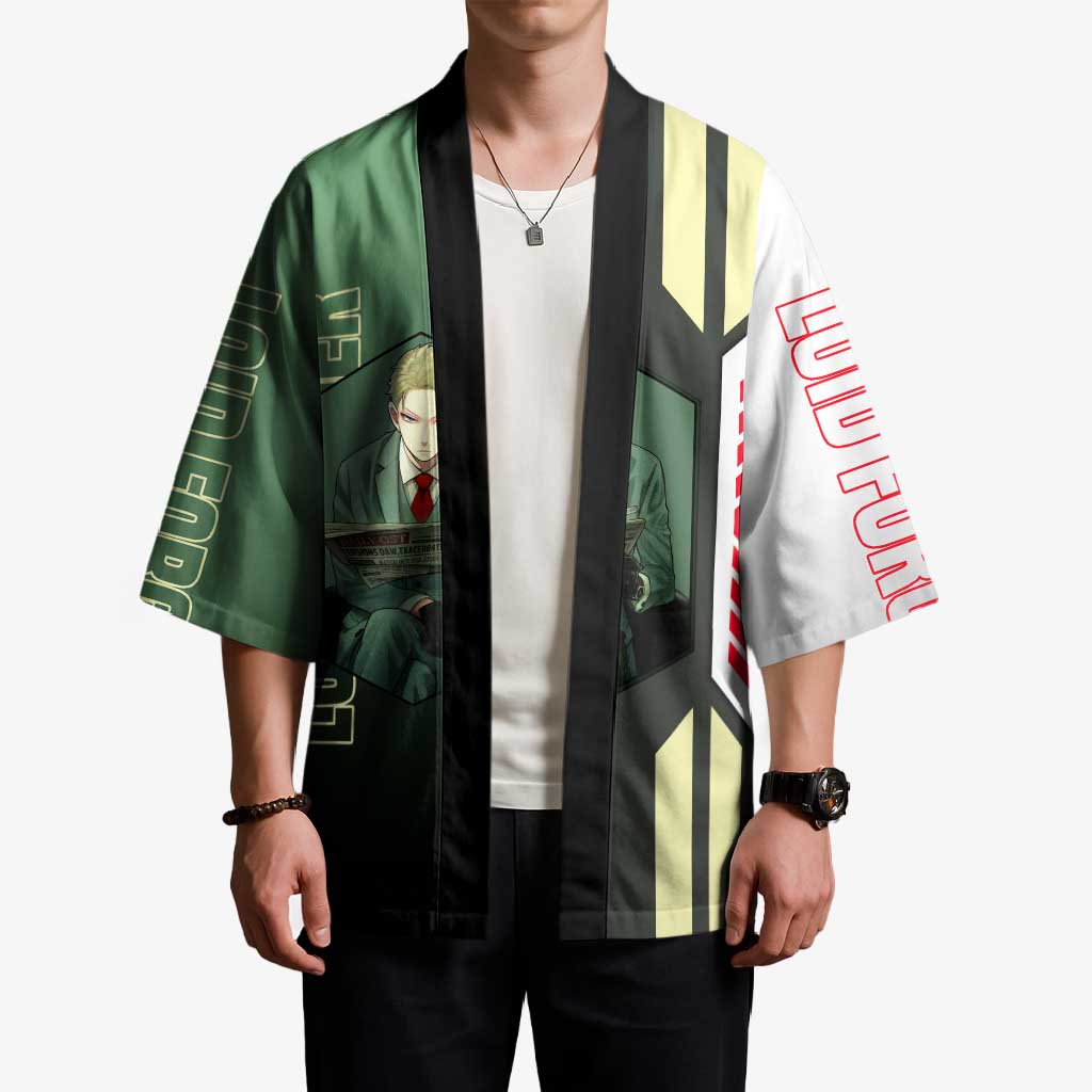 Loid Forger from Spy x Family Kimono with Cool Posing and Character Design - The Mazicc