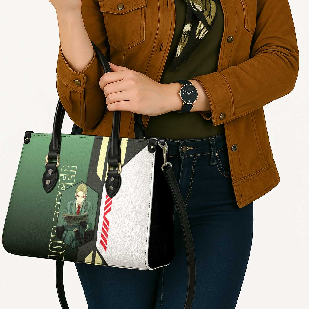 Loid Forger from Spy x Family Leather Bag with Cool Posing and Character Design - The Mazicc