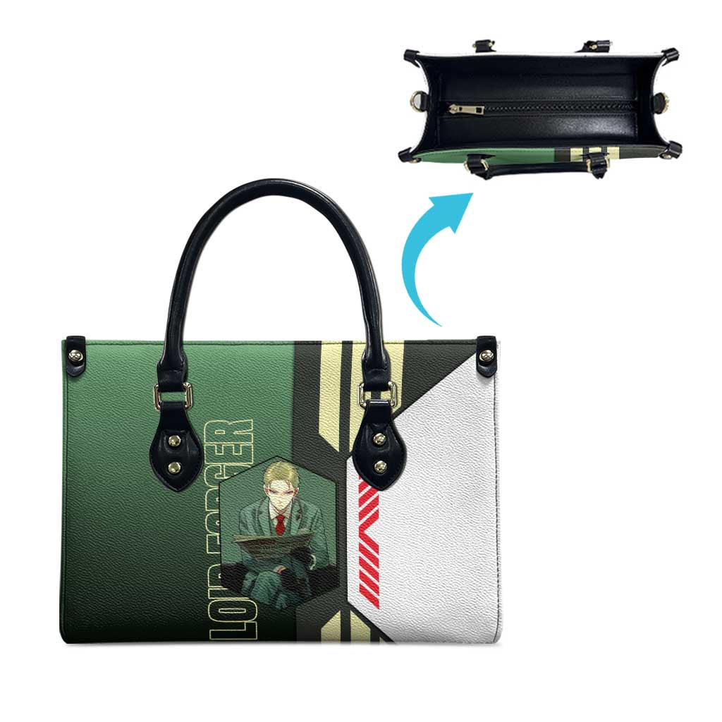 Loid Forger from Spy x Family Leather Bag with Cool Posing and Character Design - The Mazicc