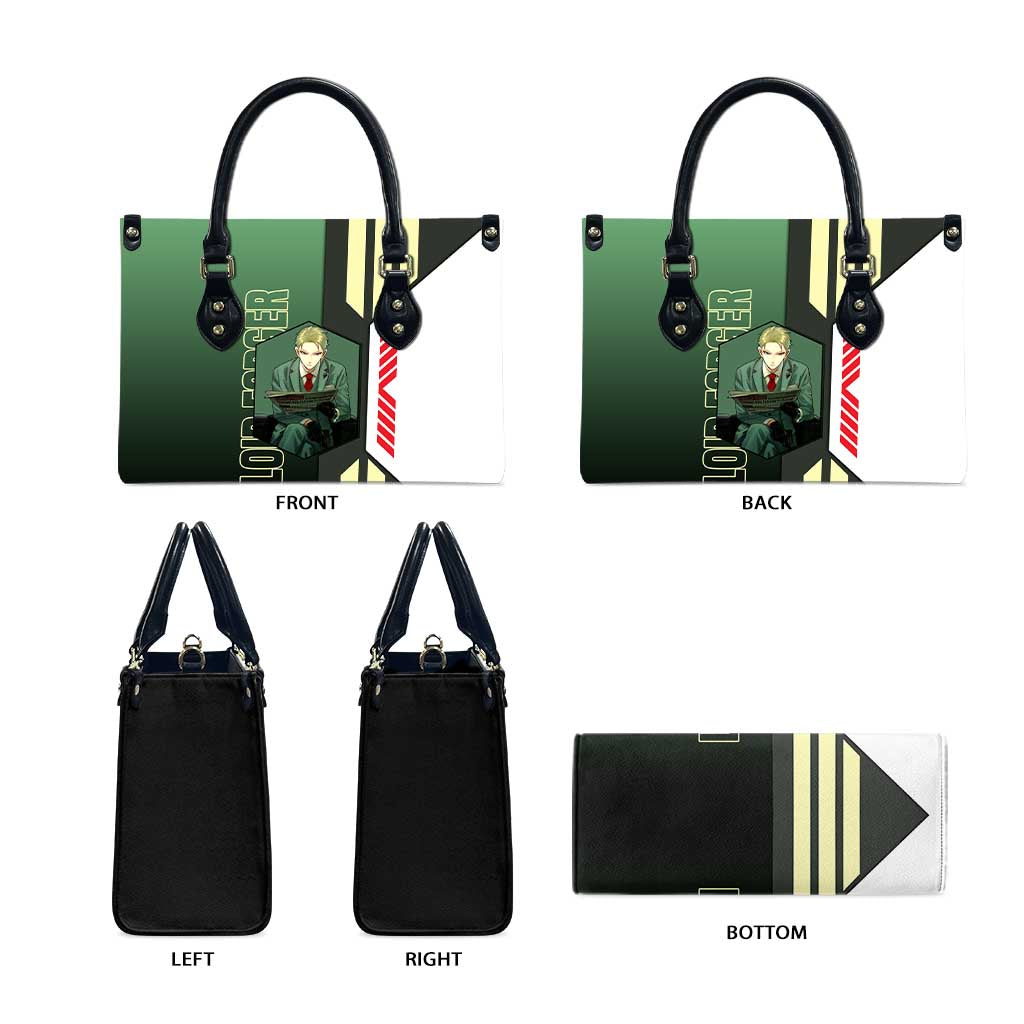 Loid Forger from Spy x Family Leather Bag with Cool Posing and Character Design - The Mazicc
