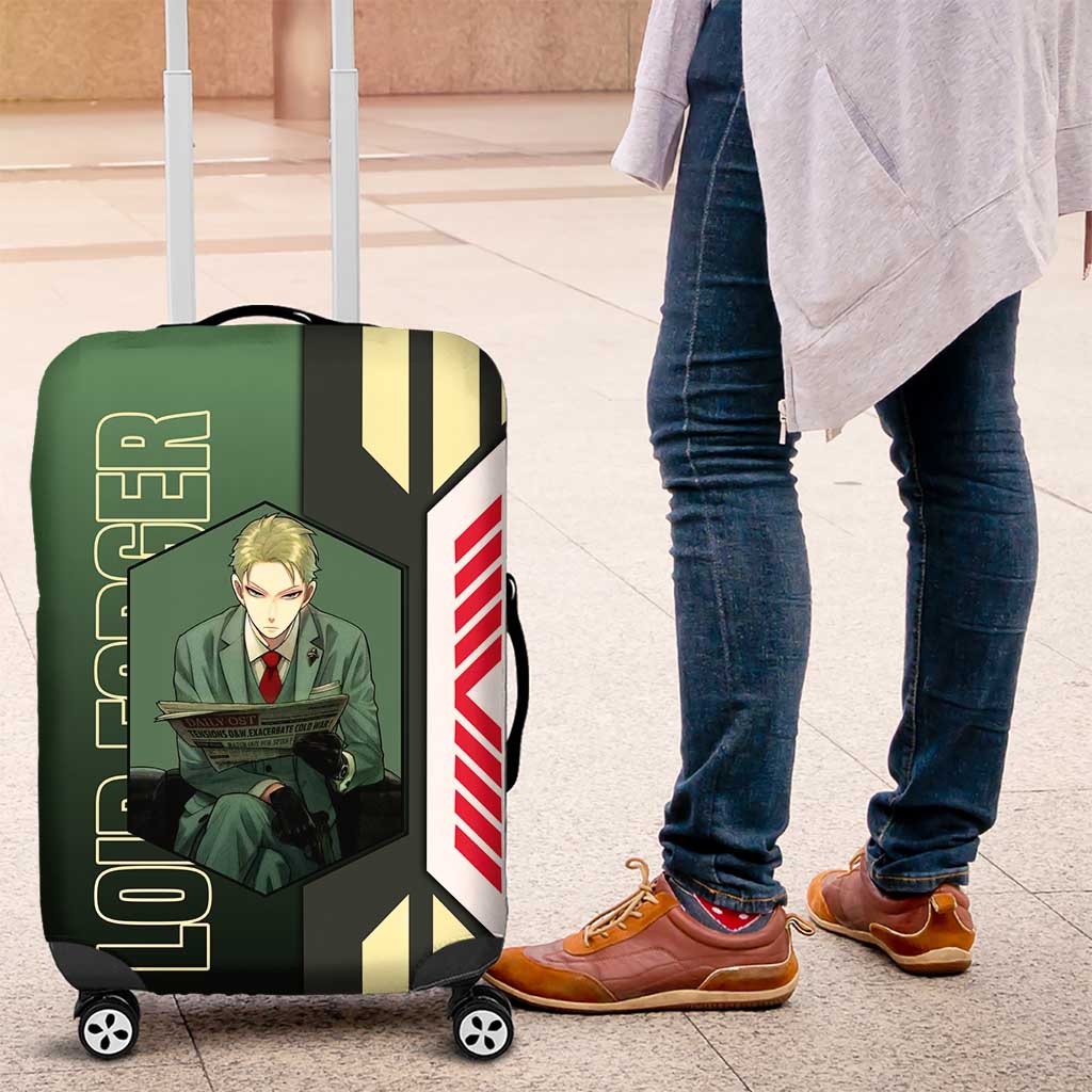 Loid Forger from Spy x Family Luggage Cover with Cool Posing and Character Design - The Mazicc