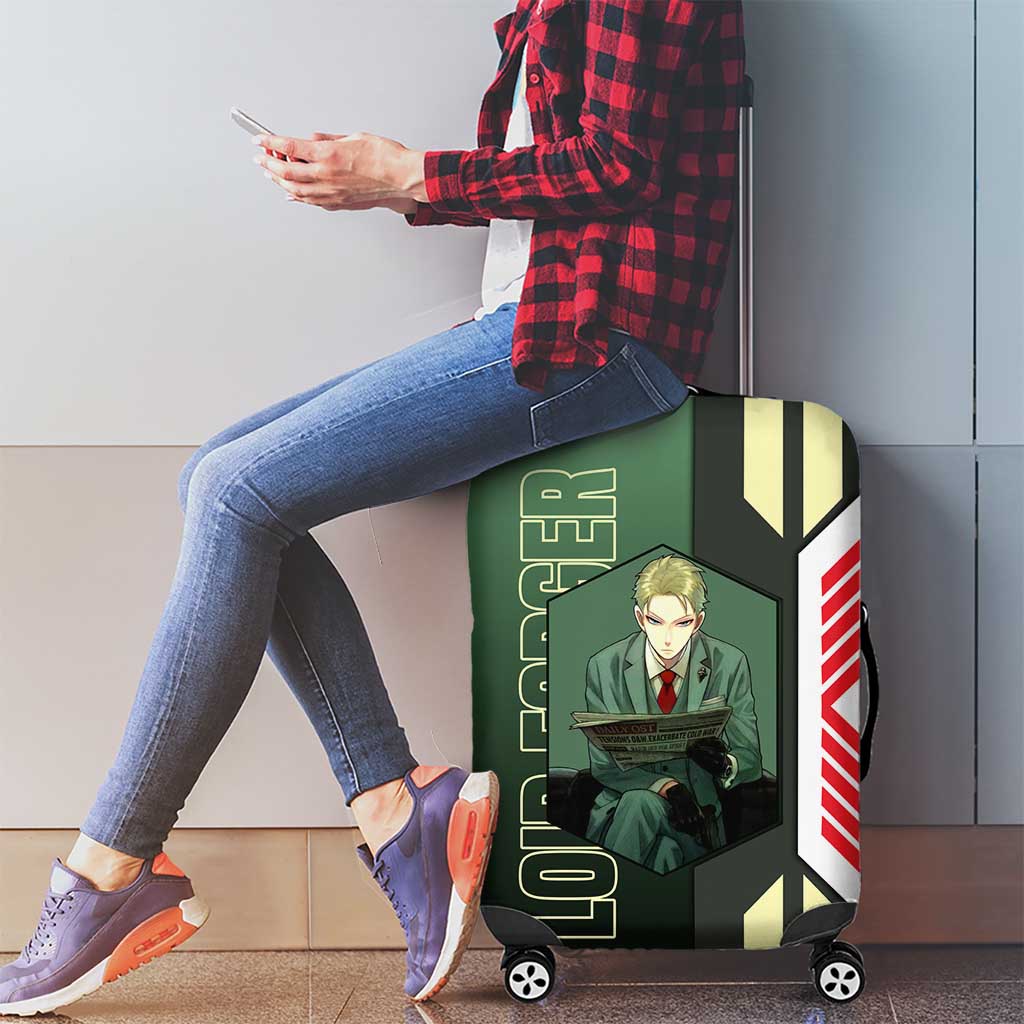 Loid Forger from Spy x Family Luggage Cover with Cool Posing and Character Design - The Mazicc