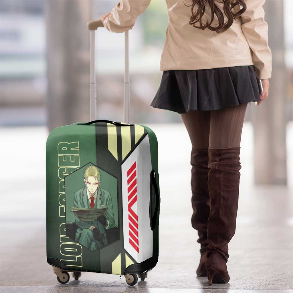 Loid Forger from Spy x Family Luggage Cover with Cool Posing and Character Design - The Mazicc