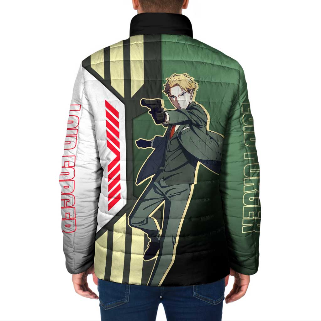 Loid Forger from Spy x Family Padded Jacket with Cool Posing and Character Design - The Mazicc