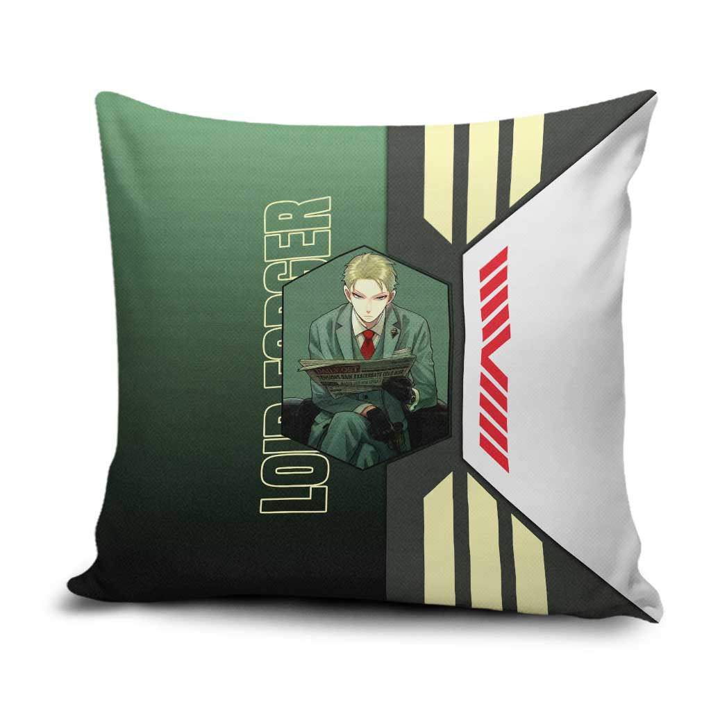 Loid Forger from Spy x Family Pillow Cover with Cool Posing and Character Design - The Mazicc