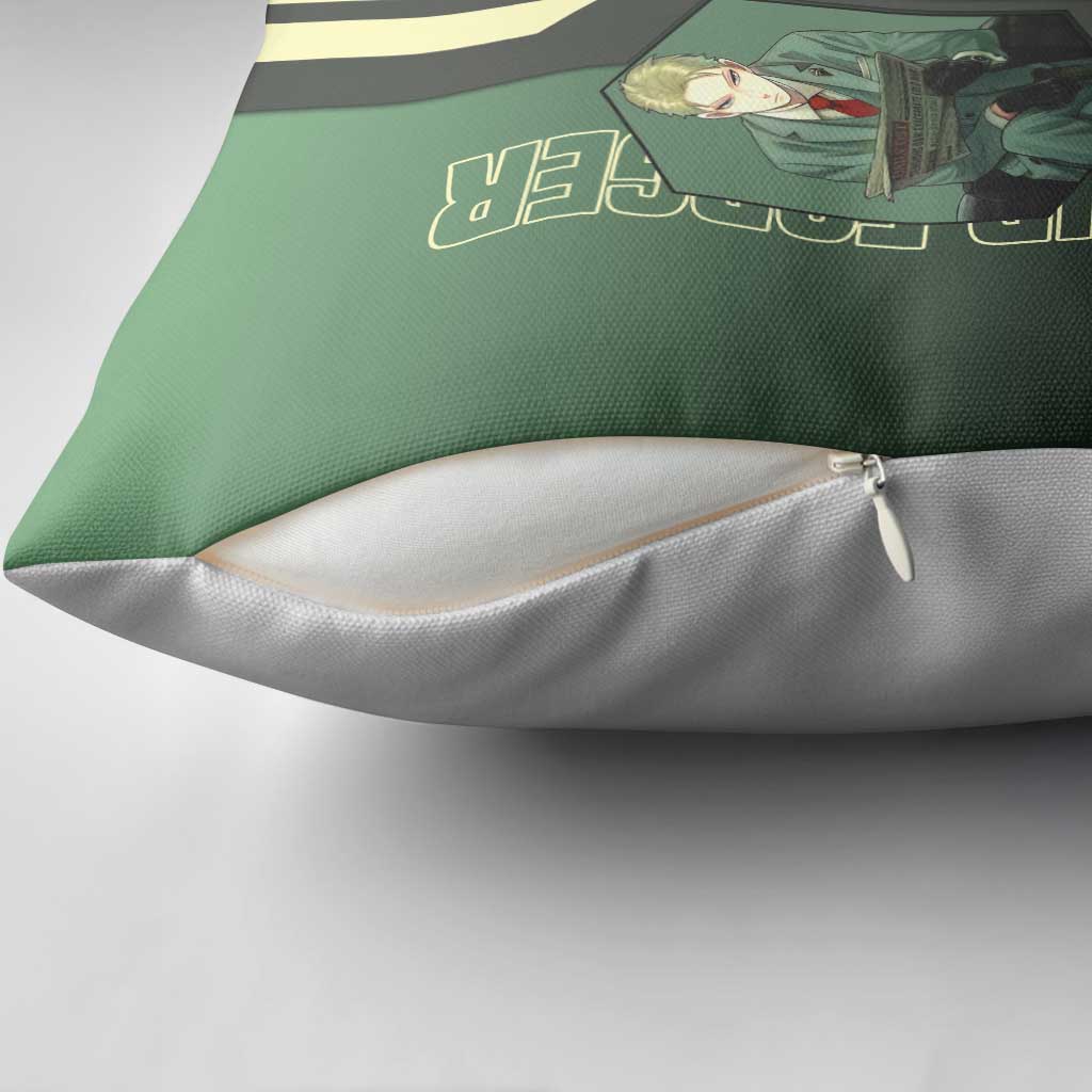 Loid Forger from Spy x Family Pillow Cover with Cool Posing and Character Design - The Mazicc