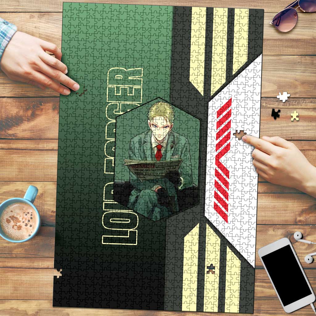 Loid Forger from Spy x Family Puzzle with Cool Posing and Character Design - The Mazicc