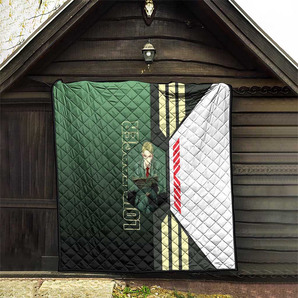 Loid Forger from Spy x Family Quilt with Cool Posing and Character Design - The Mazicc