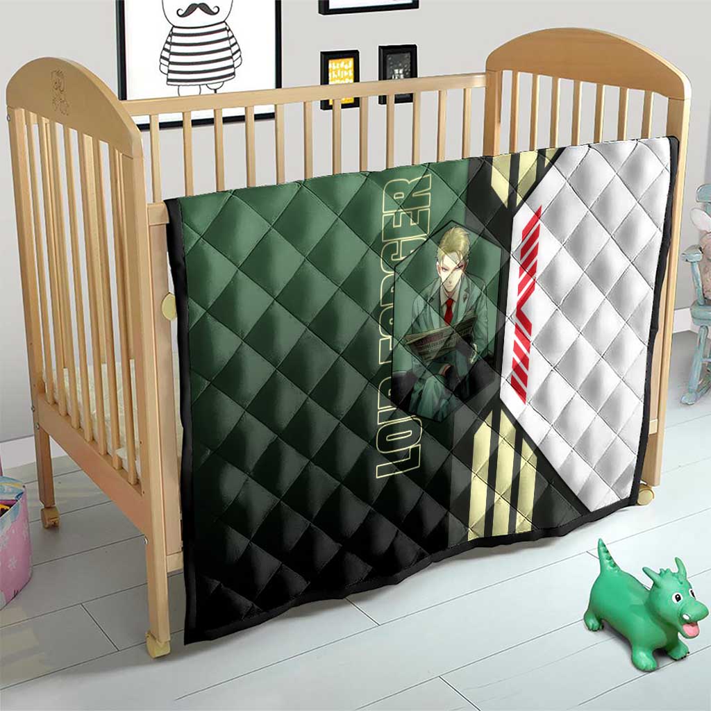 Loid Forger from Spy x Family Quilt with Cool Posing and Character Design - The Mazicc