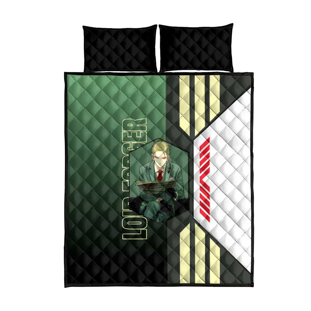 Loid Forger from Spy x Family Quilt Bed Set with Cool Posing and Character Design - The Mazicc