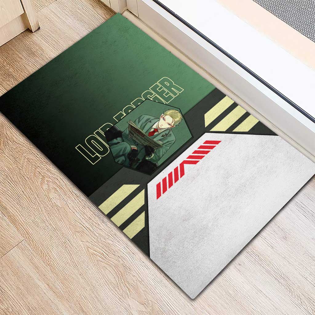 Loid Forger from Spy x Family Rubber Doormat with Cool Posing and Character Design - The Mazicc