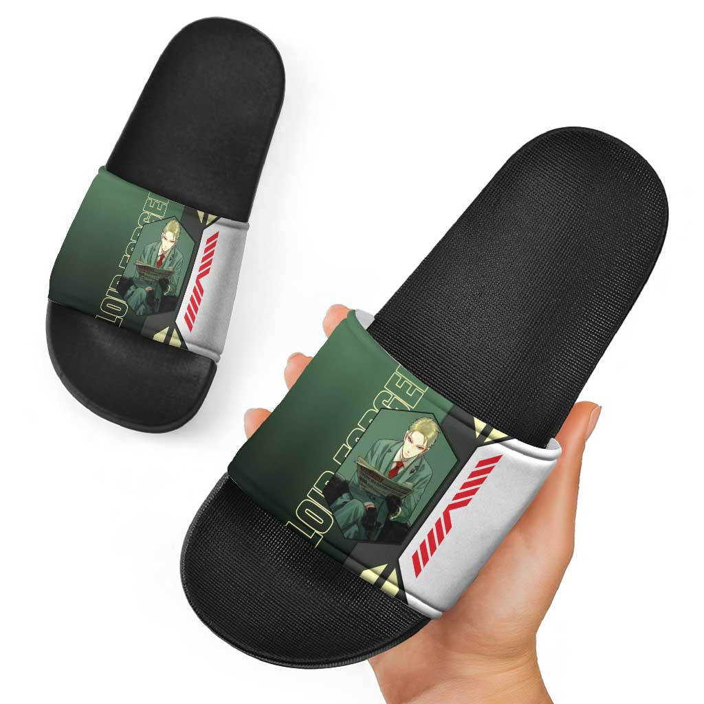 Loid Forger from Spy x Family Slide Sandals with Cool Posing and Character Design - The Mazicc