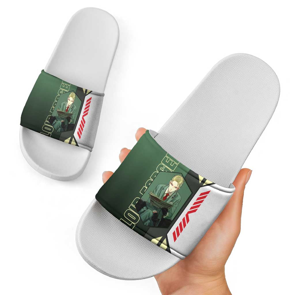 Loid Forger from Spy x Family Slide Sandals with Cool Posing and Character Design - The Mazicc