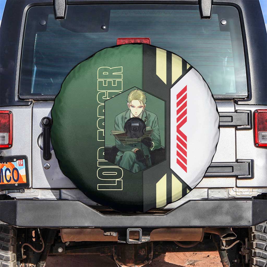 Loid Forger from Spy x Family Spare Tire Cover with Cool Posing and Character Design - The Mazicc