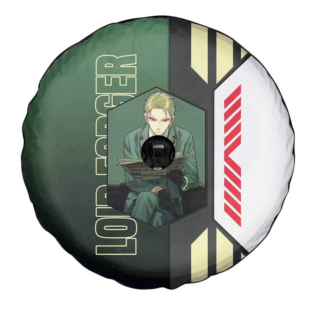 Loid Forger from Spy x Family Spare Tire Cover with Cool Posing and Character Design - The Mazicc
