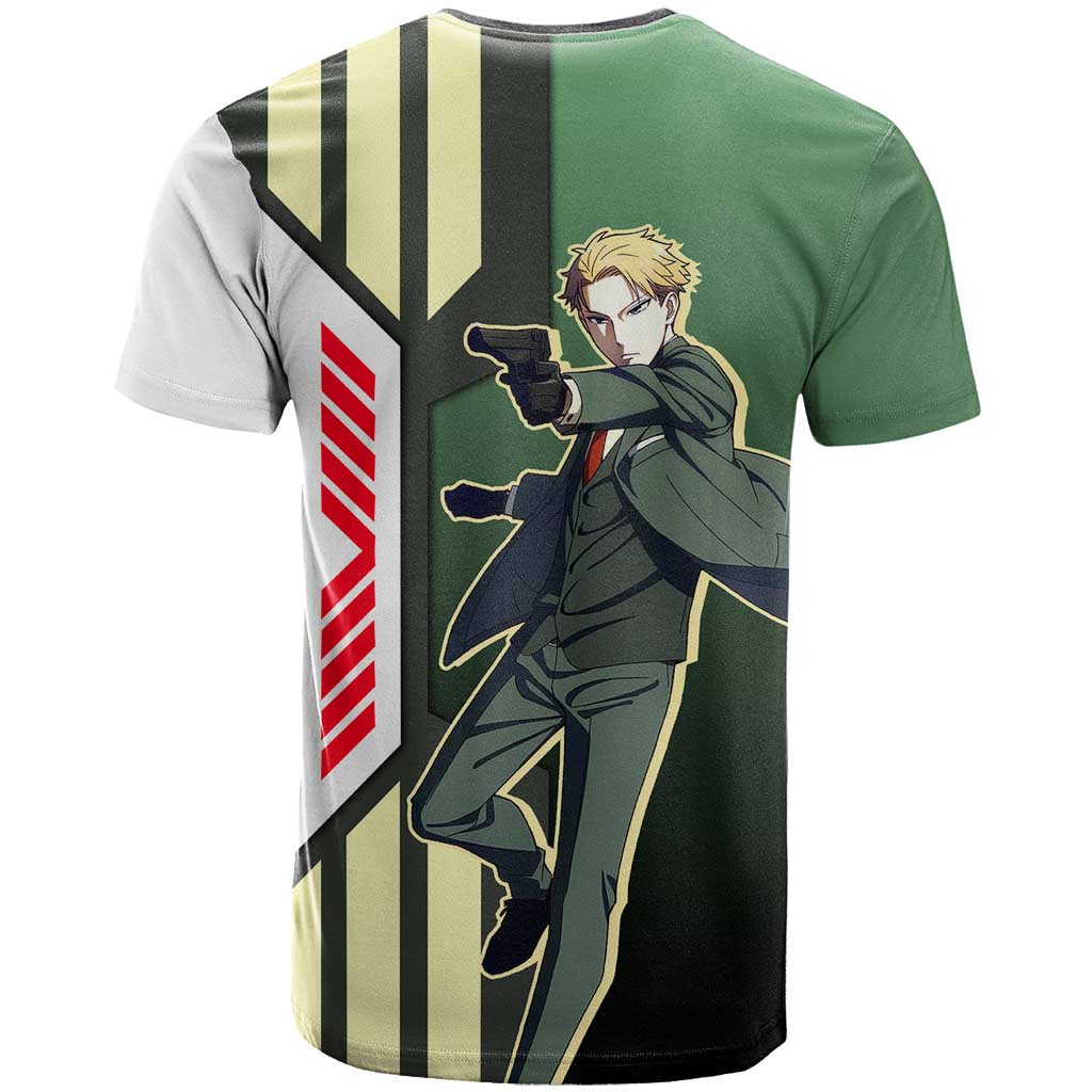 Loid Forger from Spy x Family T Shirt with Cool Posing and Character Design - The Mazicc